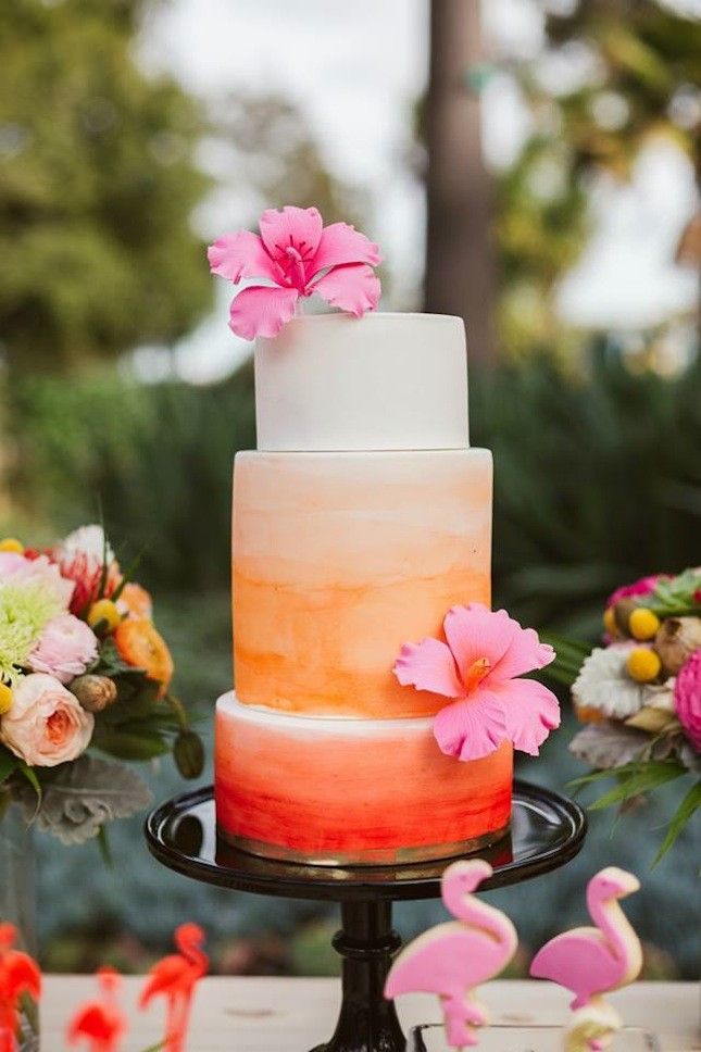 8517795ea8ee1aa1fc188f9f774f63f4--wedding-cake-summer-wedding-cake-tropical