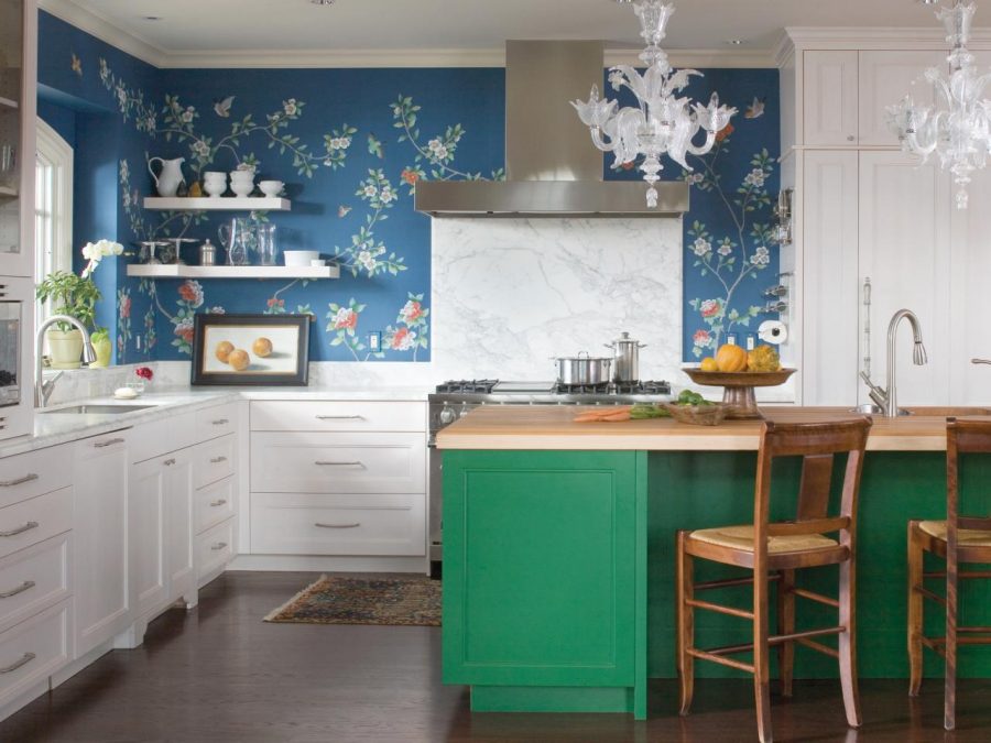 mutfak dekorasyonuna renk katmak